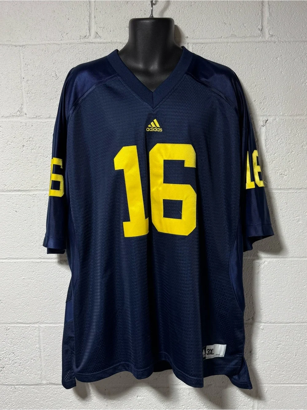 Adidas Michigan Wolverines Denard Robinson #16 SEWN Football Jersey 3XL XXXL